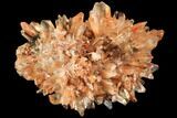 Orange Creedite Crystal Cluster - Durango, Mexico #84215-1